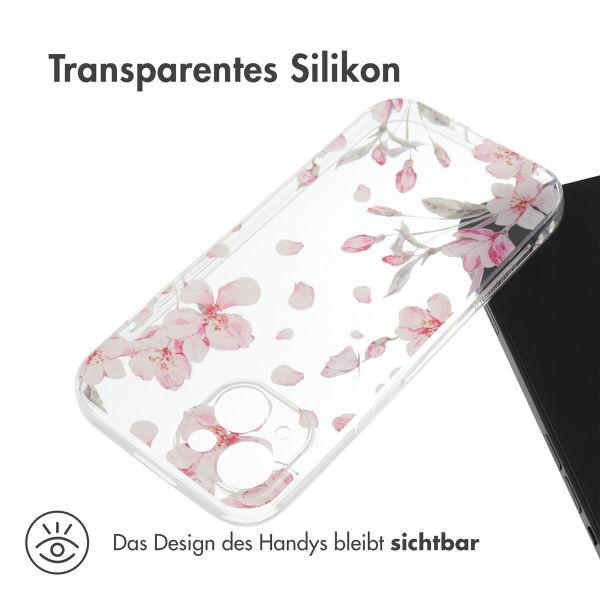 imoshion Design Hülle Apple iPhone 15 - Blossom Watercolor