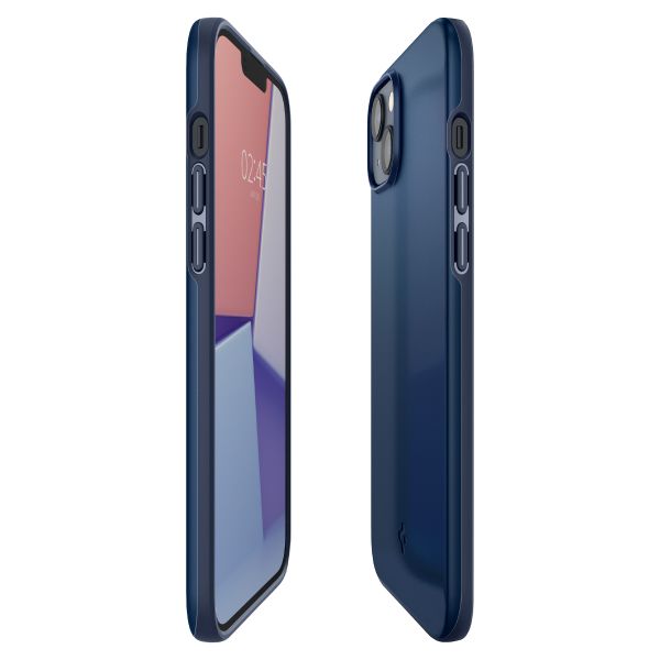 Spigen Thin Fit™ Hardcase für das Apple iPhone 14 Plus - Dunkelblau