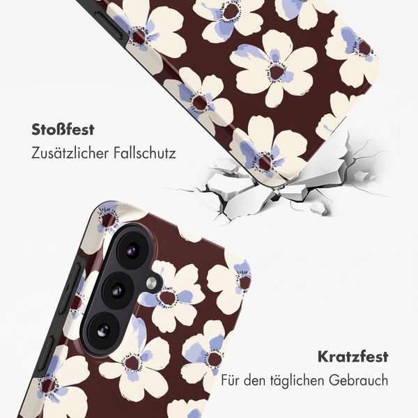 Selencia Vivid Rückabdeckung mit MagSafe Samsung Galaxy S26 FE - Choco Flower Pop