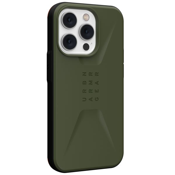 UAG Civilian Backcover MagSafe für das iPhone 14 Pro - Olive