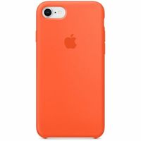Apple Silikon-Case Spicy Orange für das Apple iPhone SE (2022 / 2020) / 8 / 7