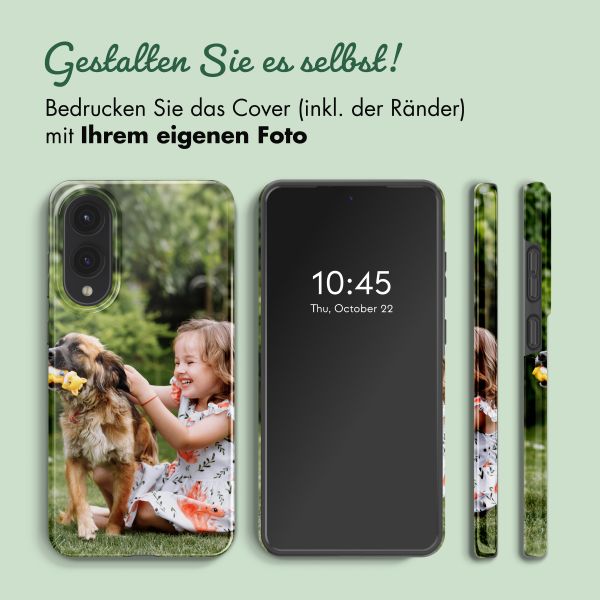 Gestalte deine eigene robuste Hülle Samsung Galaxy S25 Edge - Weiß