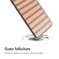 imoshion Design Hülle Samsung Galaxy A51 - Striped peach reverse
