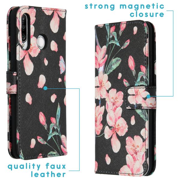 imoshion Design TPU Klapphülle Huawei P30 Lite