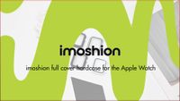 imoshion Full Cover Hard Case für Apple Watch Series 4 / 5 / 6 / SE - 44 mm - Schwarz