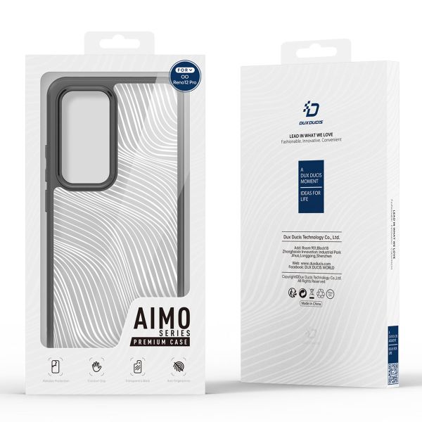 Dux Ducis Aimo Back Cover für das Oppo Reno 12 Pro - Transparent