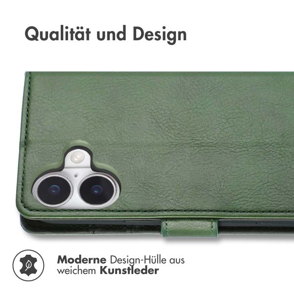 imoshion Luxuriöse Klapphülle Apple iPhone 17 - Grün