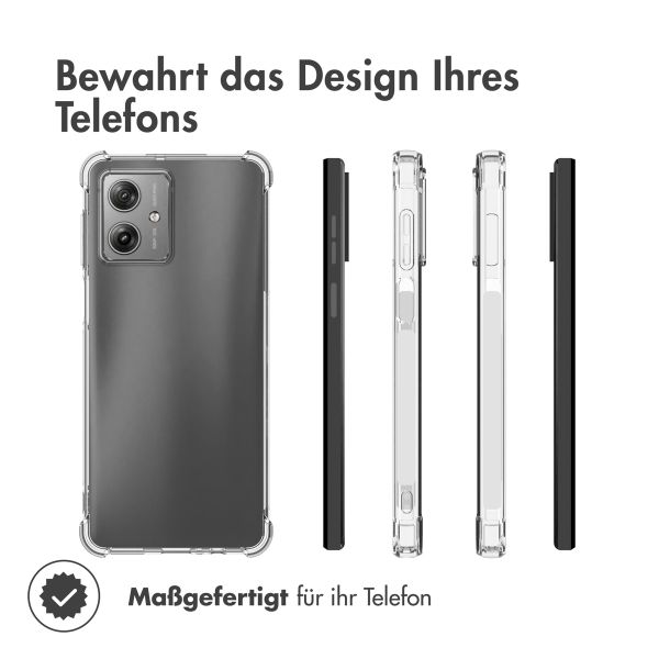 imoshion Shockproof Case Motorola Moto G54 - Transparent