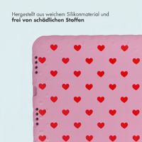 imoshion Kinder­sicheres Design Backcover mit Griff Apple iPad 11 (2025) 11 Zoll A16 / iPad 10 (2022) 10.9 Zoll - Herzchen