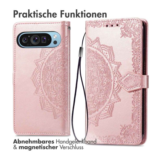 imoshion Mandala Klapphülle Google Pixel 10 / 10 Pro - Rosé gold