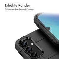 imoshion Rugged Shield Backcover für das Samsung Galaxy A25 (5G) - Schwarz