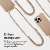 imoshion Color Backcover mit abnehmbarem Handykette und MagSafe Apple iPhone 14 Pro Max - Nude