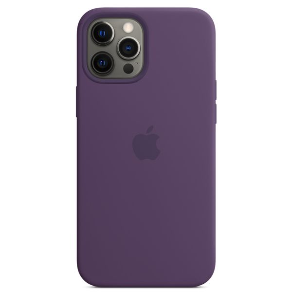 Apple Silikon-Case MagSafe iPhone 12 Pro Max - Amethyst