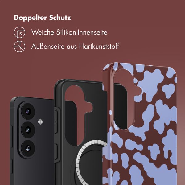 Selencia Vivid Rückabdeckung mit MagSafe Samsung Galaxy S26 - Moo'd Lavender Glow