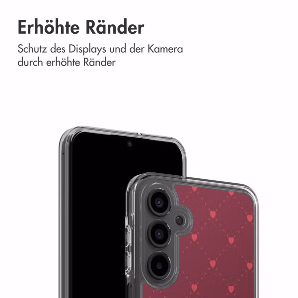 imoshion Design Hülle Samsung Galaxy A16 - Crush Check Coral Dust