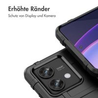 imoshion Rugged Shield Backcover für das Motorola Edge 40 Neo - Schwarz 