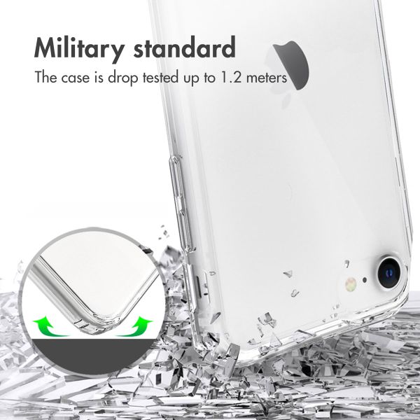 Accezz Xtreme Impact Case Apple iPhone SE (2022 / 2020) / 8 / 7 / 6(s) - Transparent