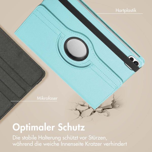 imoshion 360° drehbare Klapphülle Apple iPad Pro 11 (2025) M5 / (2024) M4 - Hellblau