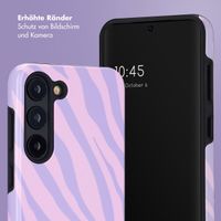 Selencia Vivid Back Cover Samsung Galaxy S23 - Zebra Light Pink Lilac