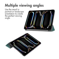 imoshion Trifold Klapphülle Apple iPad Pro 13 (2025) M5 / (2024) M4 - Dunkelgrün