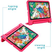 imoshion Schutzhülle mit Handgriff kindersicher für Samsung Galaxy Tab S8 / S7 - Rosa