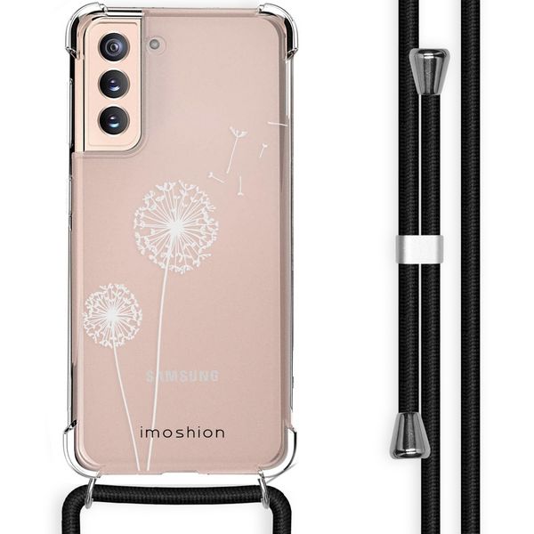 imoshion Design Hülle mit Band für das Samsung Galaxy S21 - Dandelion