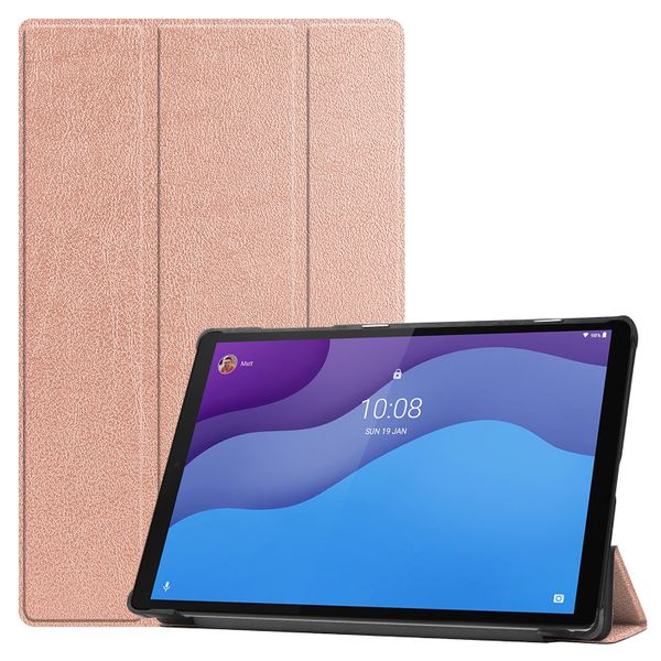 imoshion Trifold Klapphülle Lenovo Tab M10 HD (2nd gen) - Rose Gold