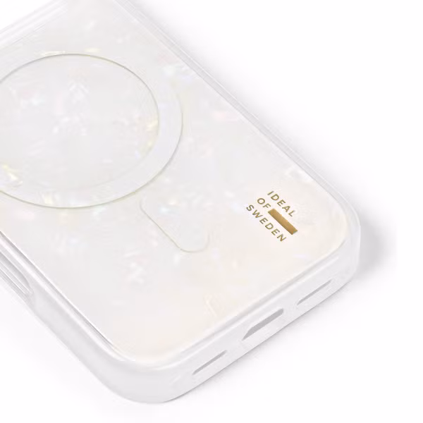 iDeal of Sweden Perlmutt-MagSafe-Hülle Apple iPhone 17 Pro - White