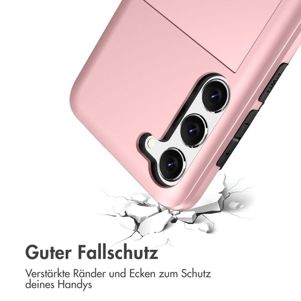 imoshion Backcover mit Kartenfach Samsung Galaxy S23 - Rosé gold