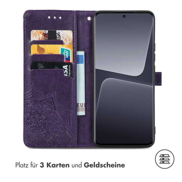 imoshion Mandala Klapphülle für das Xiaomi 13 Pro - Violett