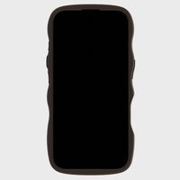 Holdit Wavy Case für das Apple iPhone 14 Pro Max - Chocolate / Mirror