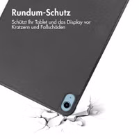 imoshion Trifold Klapphülle Apple iPad 11 (2025) 11 Zoll A16 / iPad 10 (2022) 10.9 Zoll - Schwarz