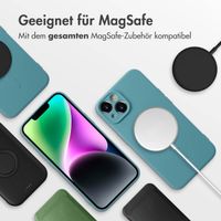 imoshion Color Back Cover mit MagSafe Apple iPhone 14 - Smoke Green