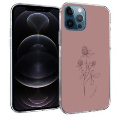 imoshion Design Hülle für das iPhone 12 (Pro) - Floral Pink