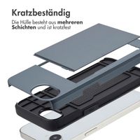 imoshion Backcover mit Kartenfach iPhone 16e - Dunkelblau