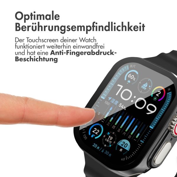 imoshion Full Cover Hard Case für das Apple Watch Ultra / Ultra 2 - 49 mm - Schwarz