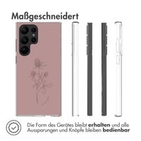 imoshion Design Hülle für das Samsung Galaxy S23 Ultra - Floral Pink