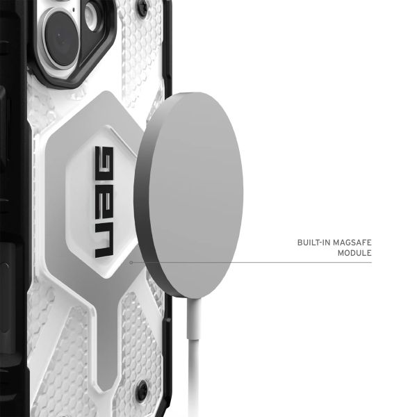 UAG Pathfinder Case MagSafe für das iPhone 16 - Ice