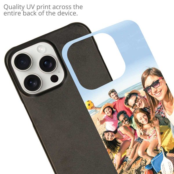 Gestalte deine eigene Hardcase Hülle Apple iPhone 15 Pro Max - Schwarz