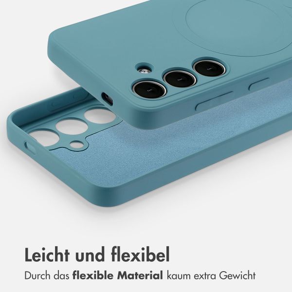 imoshion Color Back Cover mit MagSafe Samsung Galaxy S24 - Smoke Green