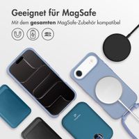 imoshion Color Backcover mit abnehmbarem Handykette und MagSafe Apple iPhone Air - Ash Blue