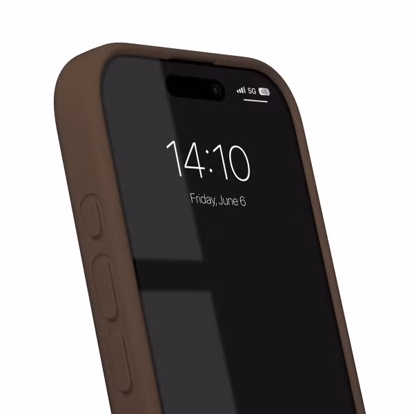 iDeal of Sweden Silikonhülle mit MagSafe Apple iPhone 16 Pro - Mocha Mousse