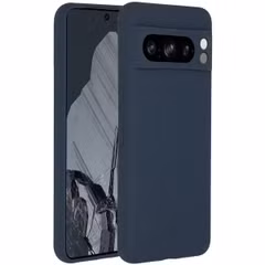 Accezz Liquid Silikoncase für das Google Pixel 8 Pro - Dunkelblau