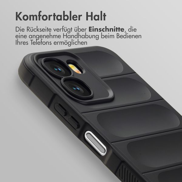imoshion EasyGrip Backcover Oppo A6x (4G/5G) - Schwarz