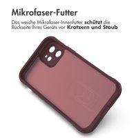 imoshion EasyGrip Back Cover für das iPhone 12 - Aubergine