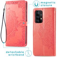 imoshion Mandala Klapphülle Samsung Galaxy A72 - Rot