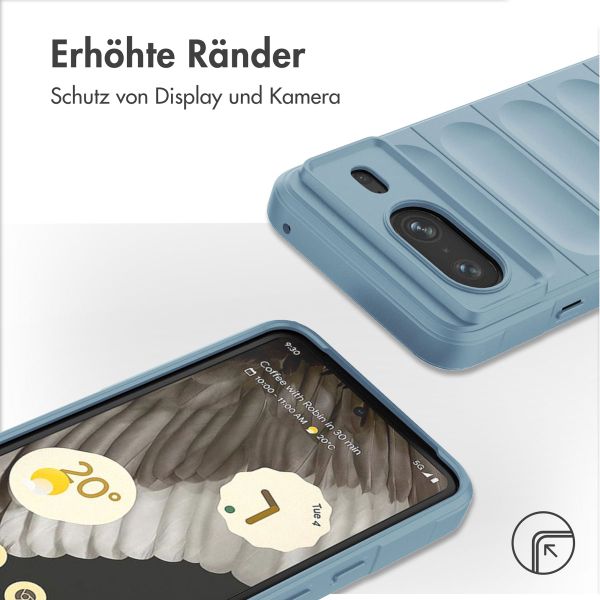 imoshion EasyGrip Backcover für das Google Pixel 8 - Hellblau