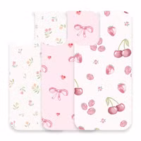 Holdit Print Pack für das Apple iPhone 16 - Pink Breeze