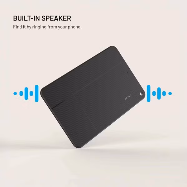 Fixed MiCard Pro - Bluetooth-Tracker - Geeignet für Apple und Android - Schwarz
