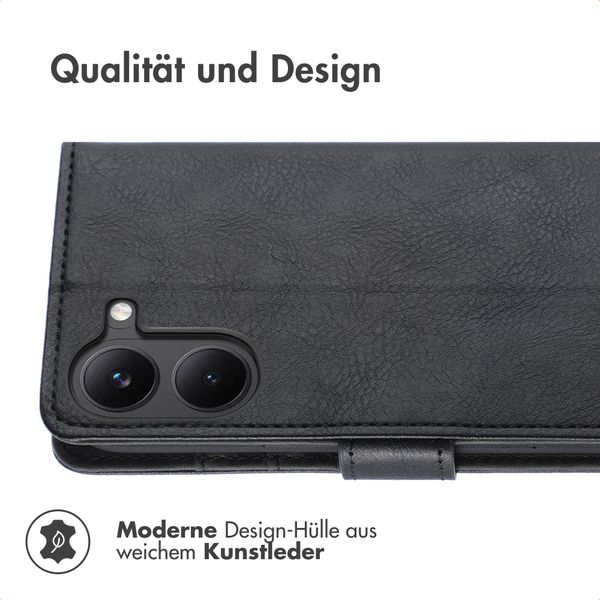 imoshion Luxuriöse Klapphülle Xiaomi Poco X8 Pro - Schwarz